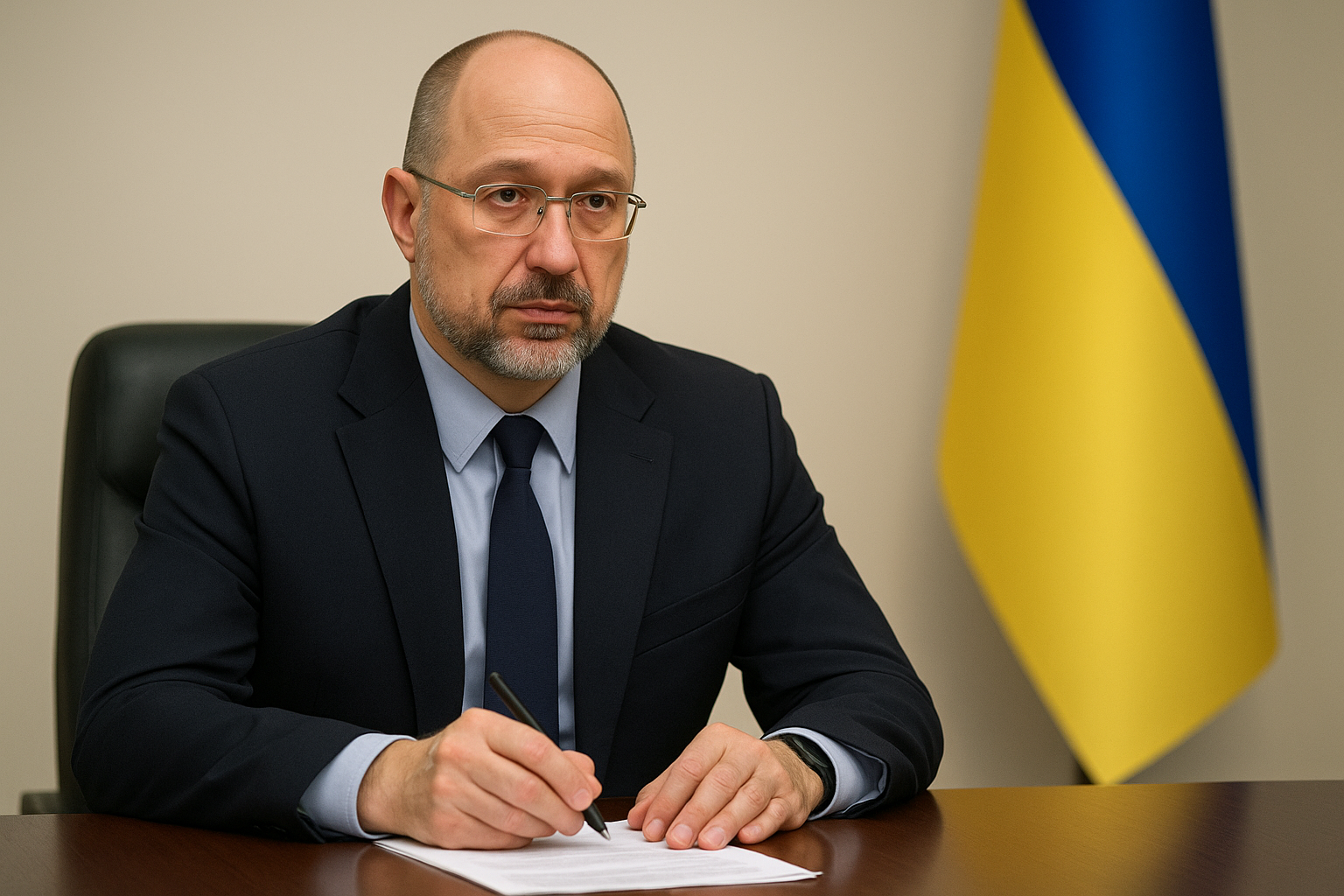 Premier Ukrainy Denys Szmyhal złożył rezygnację ze stanowiska