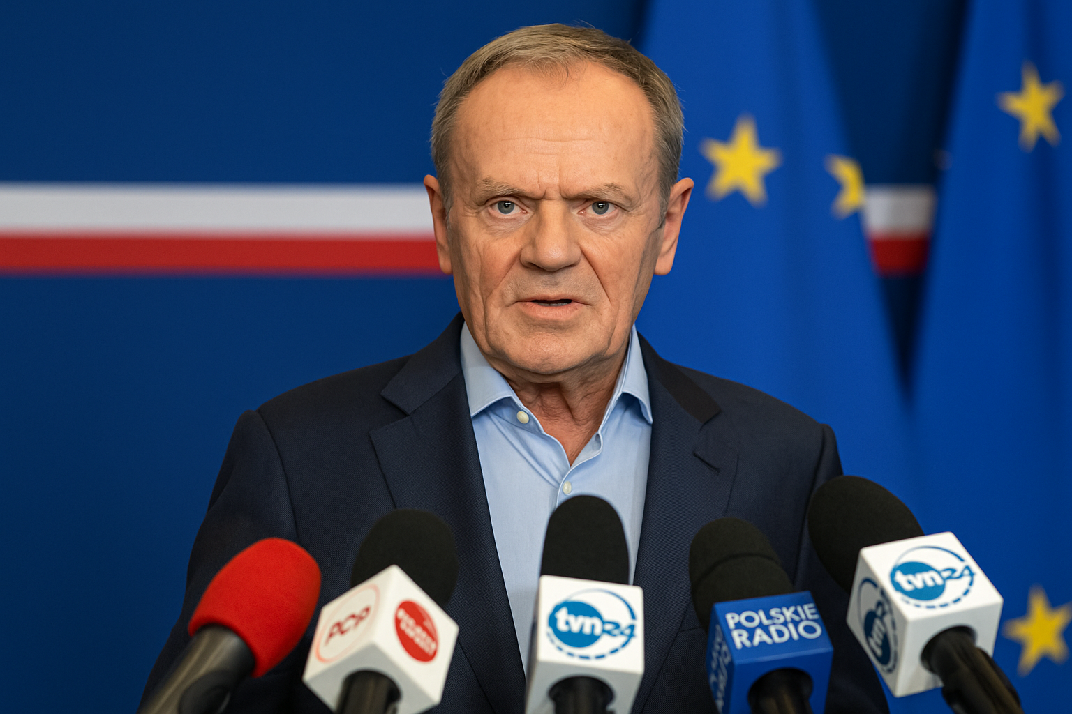 Premier Donald Tusk ujawnia, że 32 osoby podejrzane o współpracę z rosyjskim wywiadem i akcje sabotażowe zostały zatrzymane