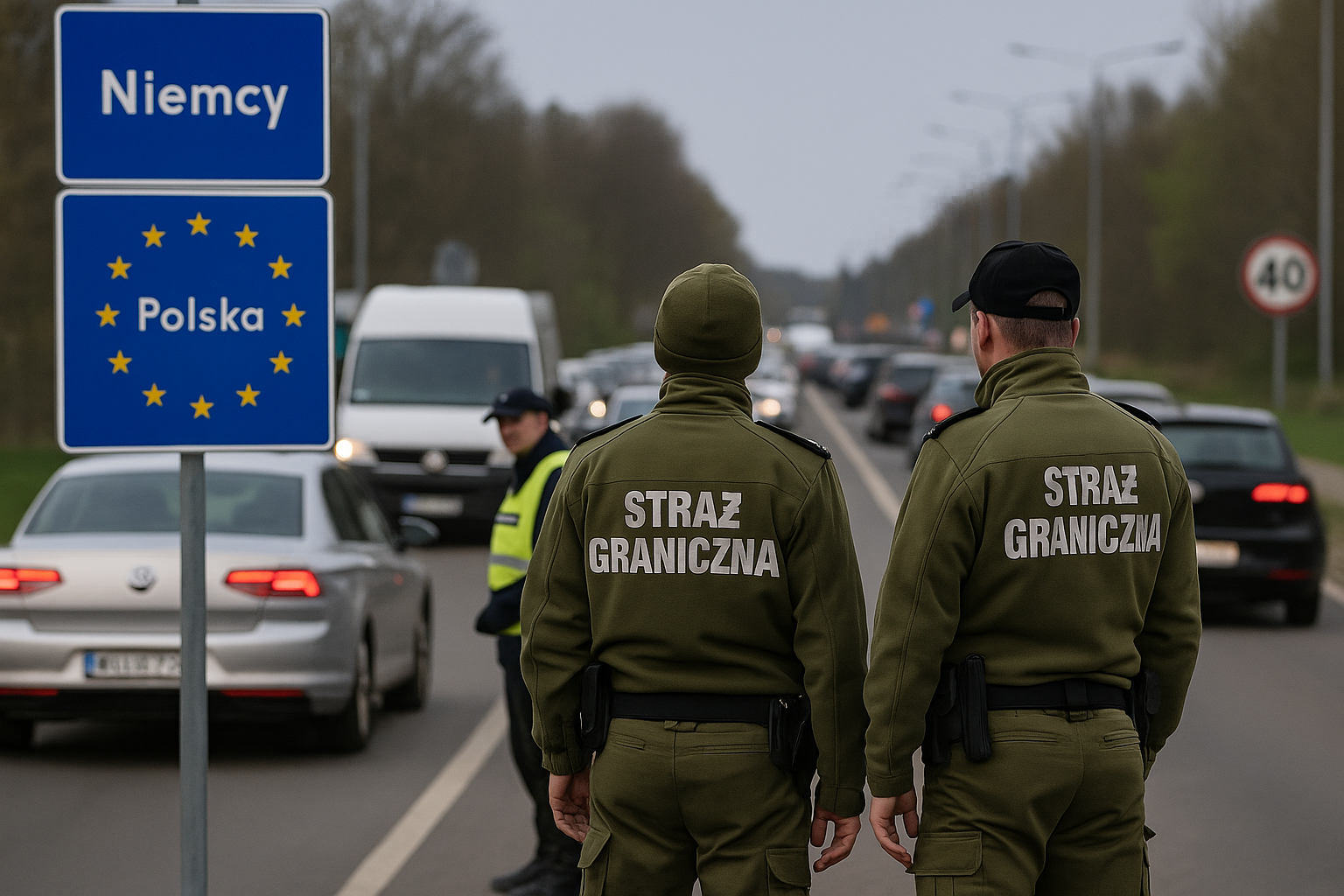 Polska planuje przedłużenie kontroli granicznych z Niemcami i Litwą do 4 października w związku z kryzysem migracyjnym